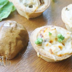Жульен с белыми грибами